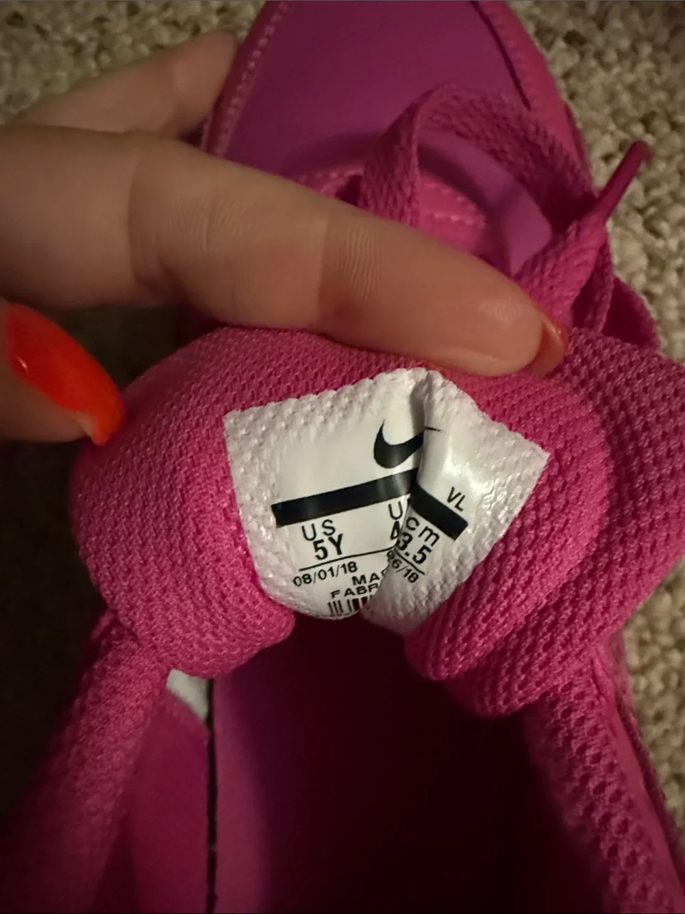 Nike Pink Monochrome Air Max Sneakers